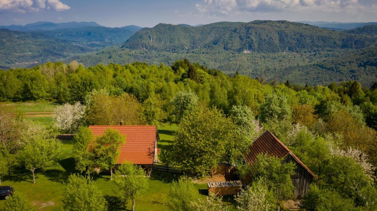 Holiday Home "Sleme" With Jacuzzi, Big Garden And Arbor With Fireplace Skrad Exterior photo
